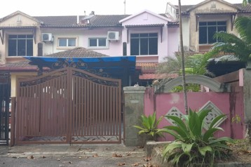 taman sri saujana,kota tinggi double storey